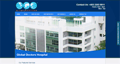 Desktop Screenshot of globaldoctorshospital.com